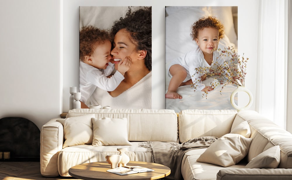 Prachtige Foto op Canvas die jouw herinneringen tot leven brengen — warm, tijdloos en passend in elk interieur.