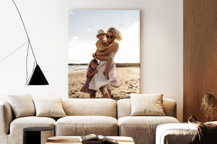 Foto op canvas