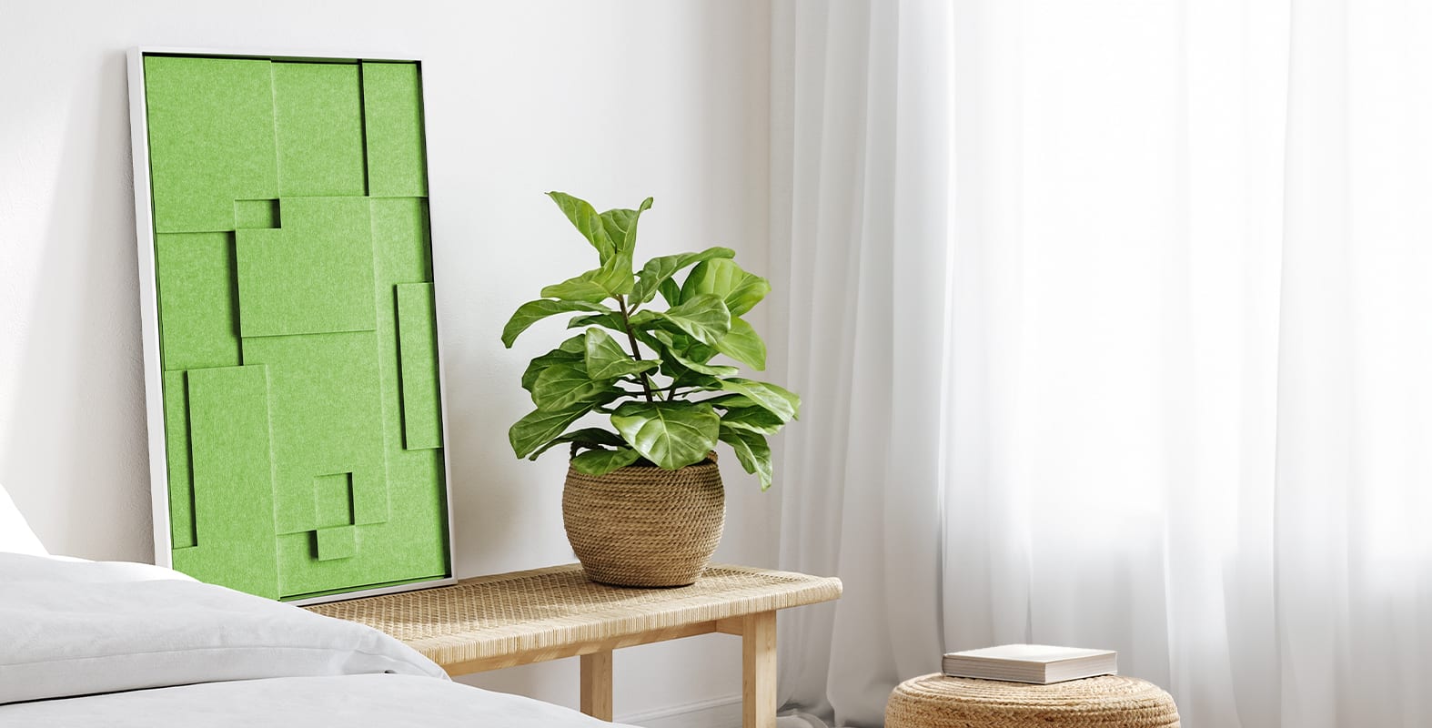 Vilt Art. Prachtige kunst voor elk interieur. Warm, zacht en akoestisch dempend!