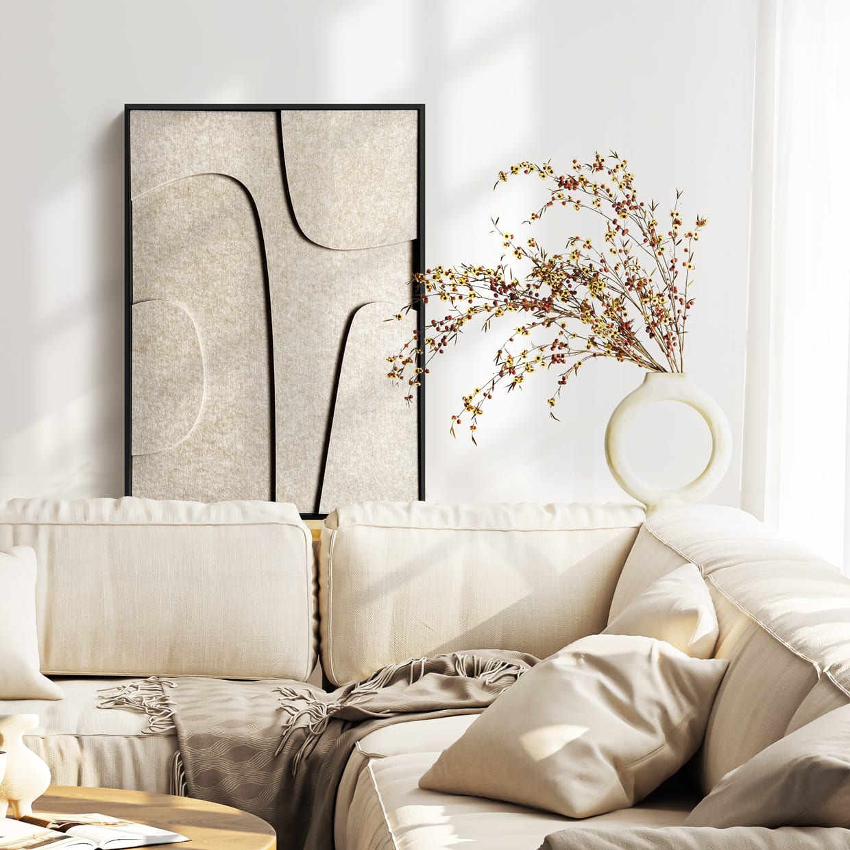 Vilt Art interieur styling eyecatcher